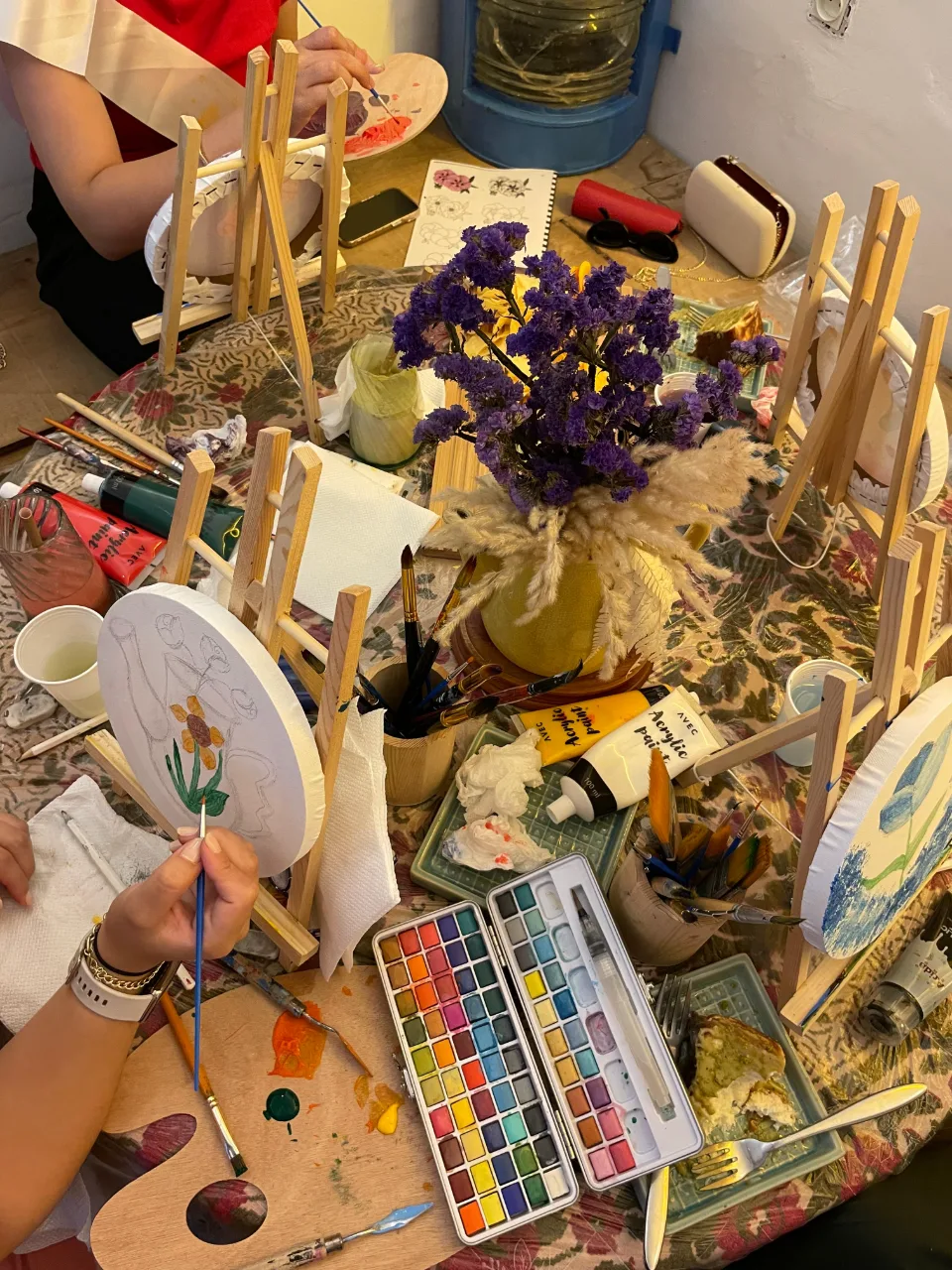 Painting Session visuals